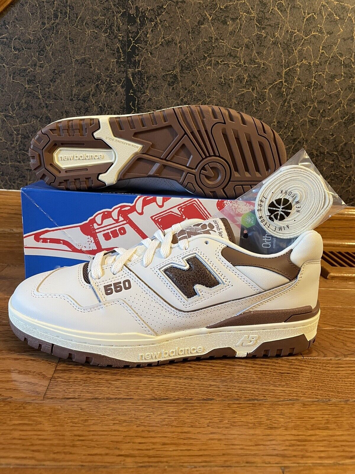 New Balance Aimé Leon Dore x 550 Brown BB550AB1