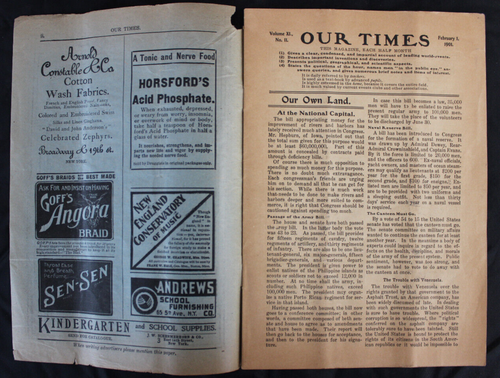 ANTIQUE FEBRUARY 1, 1901 "OUR TIMES" MAGAZINE ~ QUEEN VICTORIA PASSES AWAY - Picture 3 of 11