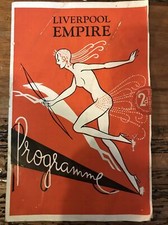 Old Liverpool Empire Theatre Programme 1946 - 29th June Madam Butterfly & Faust