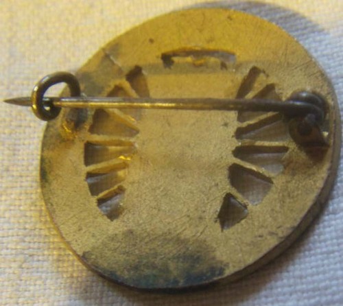 BG14164 - INSIGNE BADGE CLUB CYCLISTE EXCURSIONNISTE AUXONNAIS - Picture 2 of 2