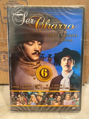 Ser Charro - 6 Peliculas - Jorge Negrete/Luis Aguilar (DVD, 2010)