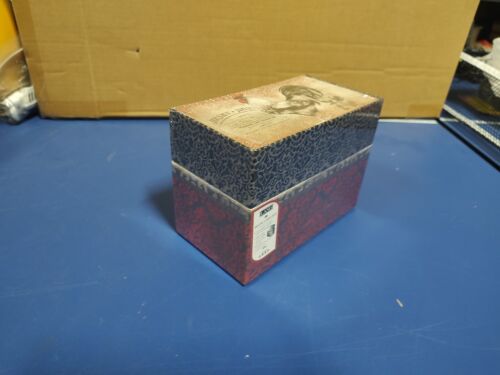 Lang Cardinal Rooster Recipe Card Box,Holds 4"X6" Recipe Cards - Picture 5 of 8