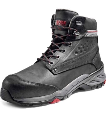 Kodiak Black‎ Leather Lace Up Work Boots Men\'s Size Unknown Kodiak Black Leather Lace Up Work Boots Men main image 2