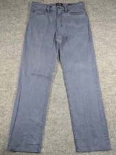 34 Heritage Pants Mens 35x34 Blue Charisma Comfort Rise Classic Preppy 33x30