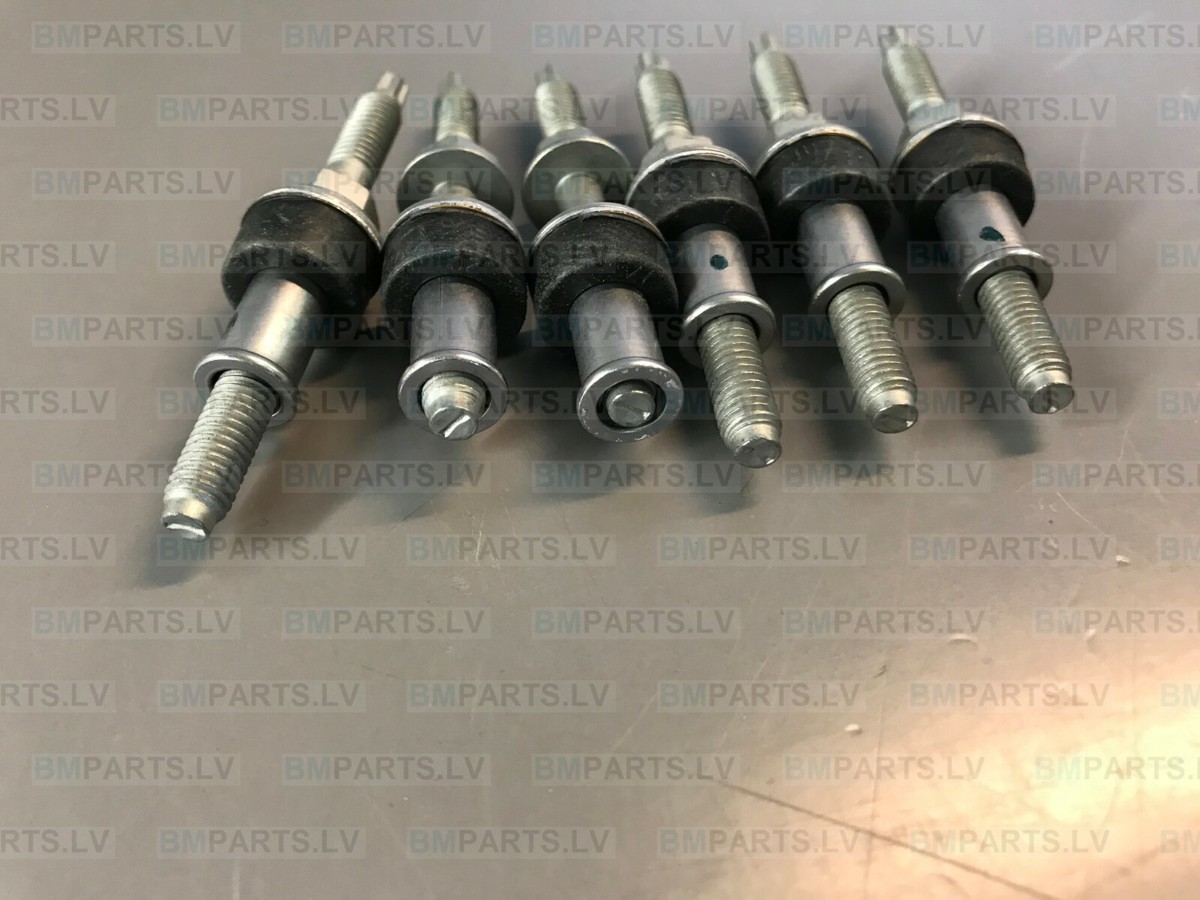 6x NEW GENUINE BMW E46 E90 E60 E65 CYLINDERHEAD COVER FIXING 