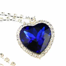 Titanic Heart of the Ocean Movie TV Show Series Pendant Charm Necklace