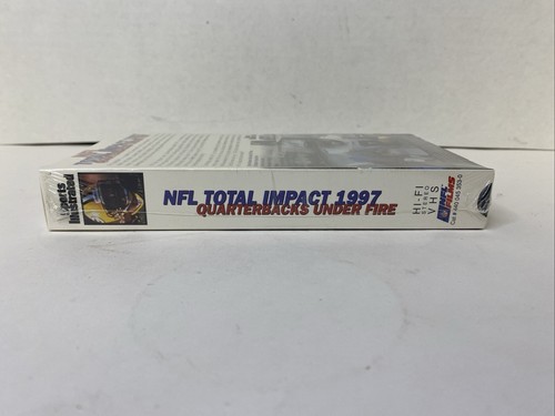 VHS: SPORTS ILLUSTRATED NFL TOTAL IMPACT 1997 QUARTERBACKS UNDER FIRE - Picture 6 of 6