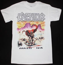 KREATOR ENDLESS PAIN'85 NEW WHITE T-SHIRT Size S to 5XL