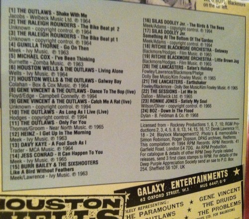 LN LIMITED EDITION GOLD DISC! Ritchie Blackmore Take It! Sessions 63/68 CD 1998 - Picture 3 of 4
