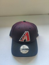 Men s MLB New Era Arizona Diamondbacks 9FORTY Adjustable Hat Cap Black Fade