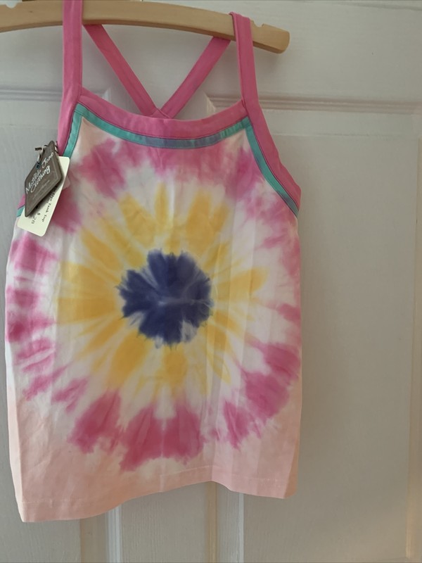 NWT Girls Matilda Jane Dream chasers Let's Tie Dye Tank Top Size 8 New With Tag