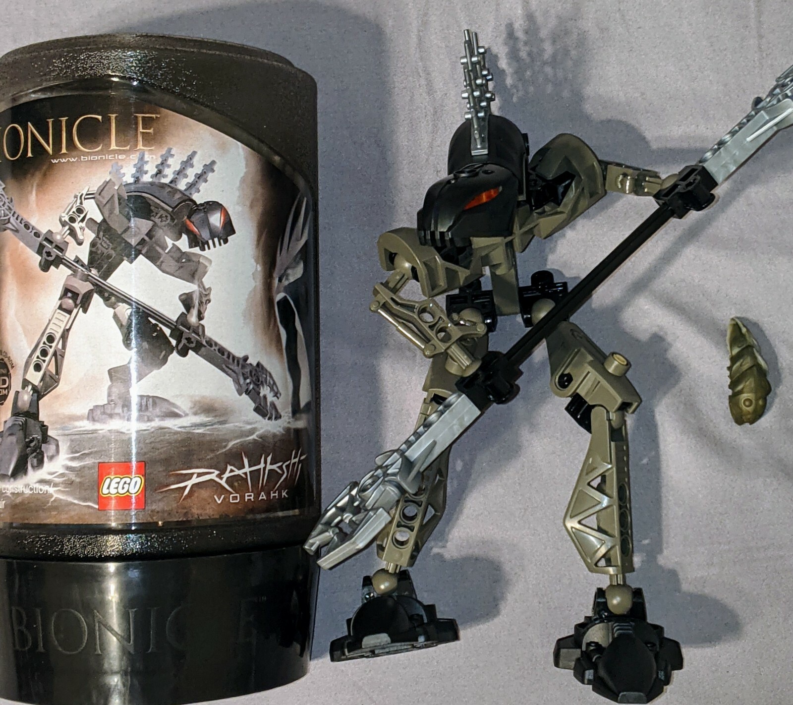 LEGO Bionicle 8591 Rahkshi Vorahk w/ Canister eBay