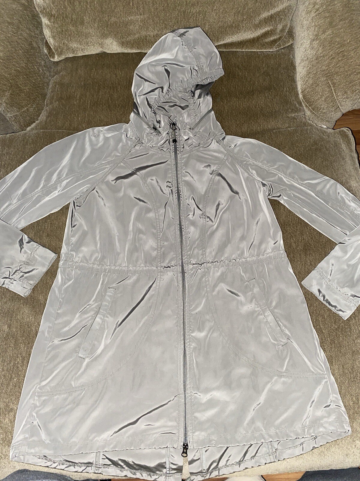 Athleta Fall/spring Jacket Green Euc Size Small W… - image 3