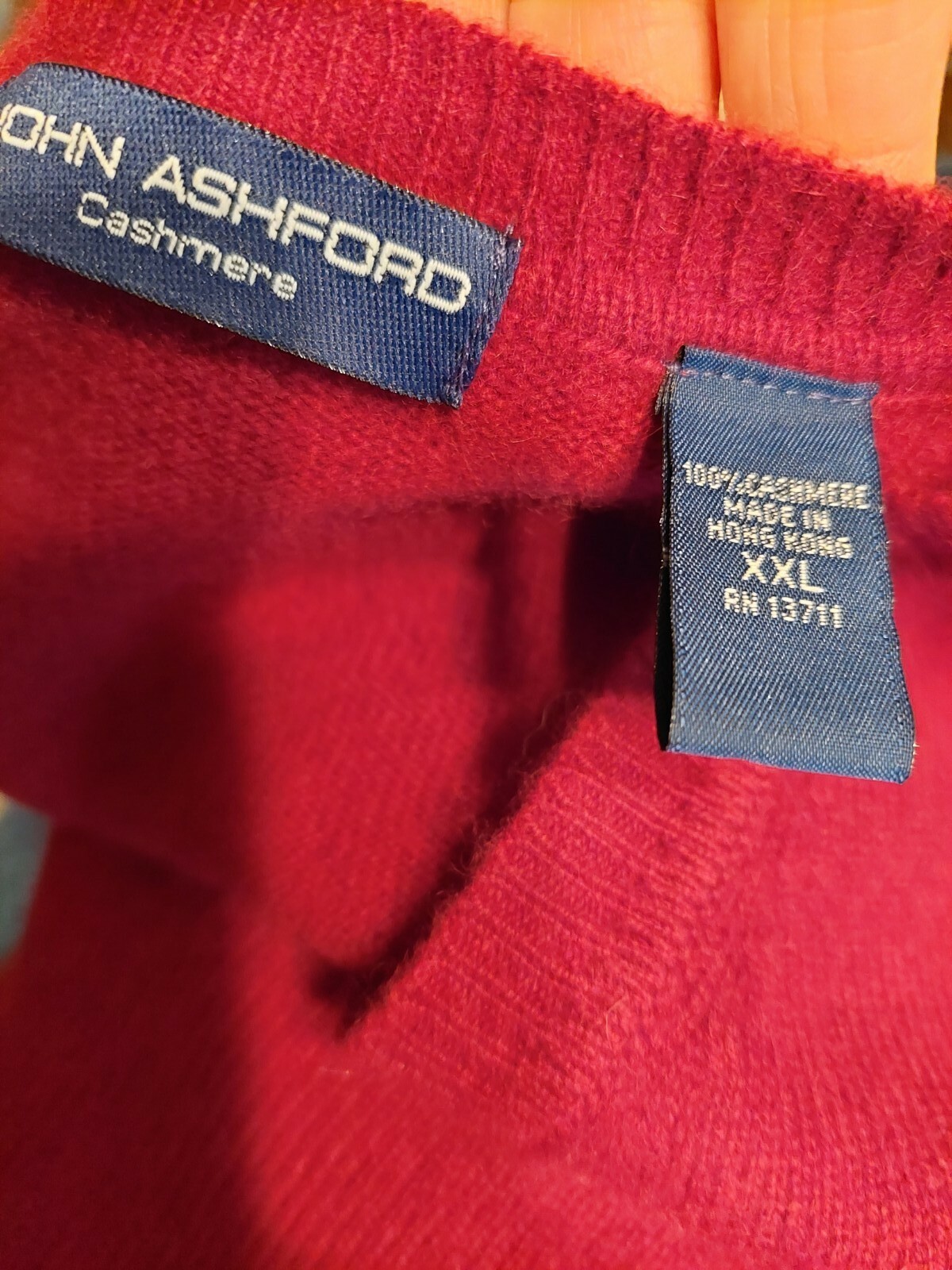 john ashford cashmere sweater