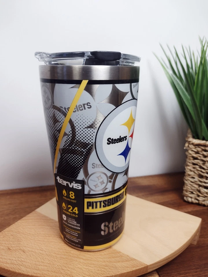 Tervis Edge 20oz Stainless Steel Travel Tumbler - NFL Pittsburgh Steelers - MUG - Image 2 of 4