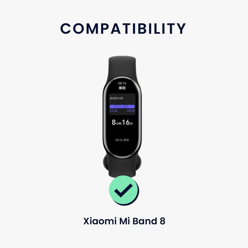 Cinturino per Xiaomi Mi Band 10 Mi Band 9 8 in silicone con fibbia - Zdjęcie 6 z 8