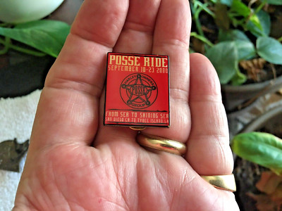 Harley Davidson Owners Group HOG 2000 Posse Ride Pin - From Sea to Shining Sea