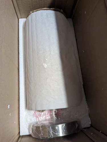 Hunter Gatz 1-Light Brushed Nickel Island Mini Pendant Light Ribbed Glass Shade - Picture 3 of 5