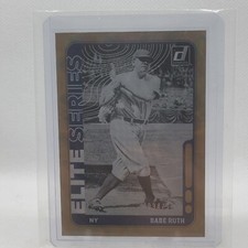 2021 Panini Donruss Baseball Babe Ruth Elite Series /999