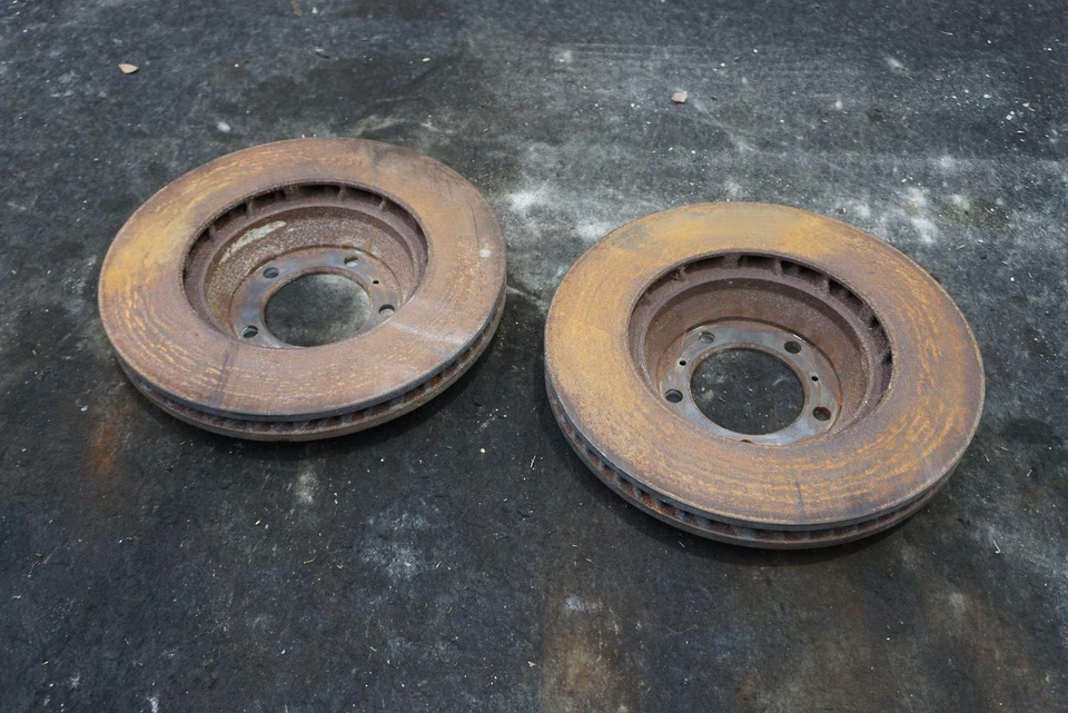 Juego conjunto de rotor de disco de freno delantero OEM 971615301 Porsche Panamera 971 2017-22 Foto 4 de 4