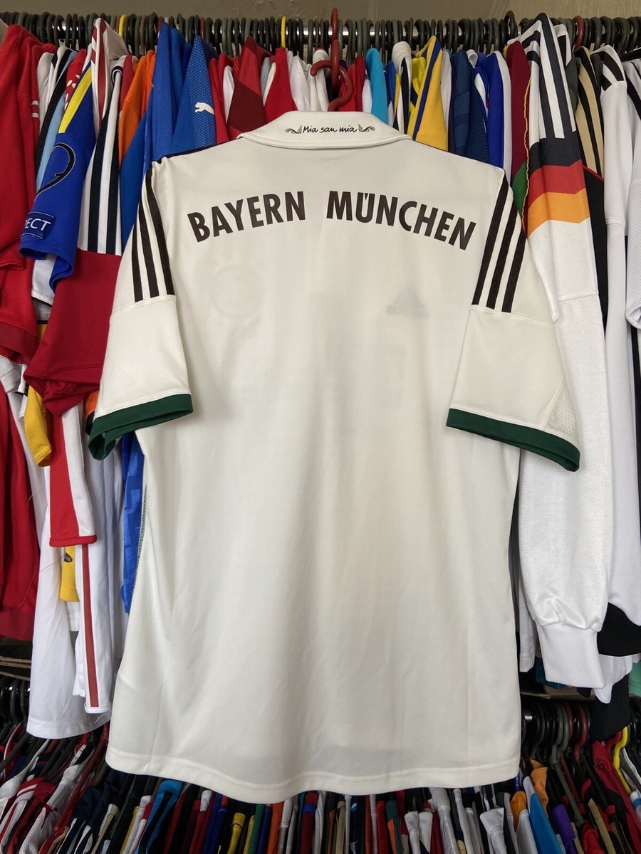 BAYERN MÜNICH 2013 2014 AWAY FOOTBALL SHIRT SOCCER JERSEY ADIDAS