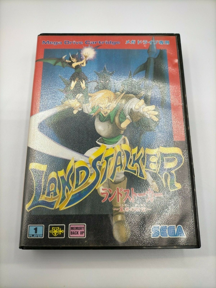 Landstalker Koutei no Zaihou Megadrive NTSC-J Japan Import