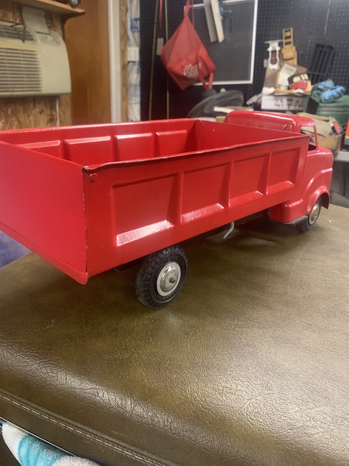 Vintage Marx Toys USA Pressed Steel 20" LUMAR Dump Truck eBay