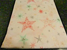 NEW BABY Fitted Crib Sheet Pink Gray Blue STARS microfiber Toddler bed soft
