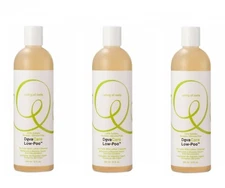 DevaCare Low-Poo No-Fade Mild Lather Cleanser, 12oz (Pack of 3)