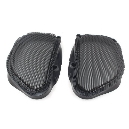 Fit For Harley Road Glide 1998-2013 Black Mesh Front Fairing Speaker Grilles - Picture 5 of 10