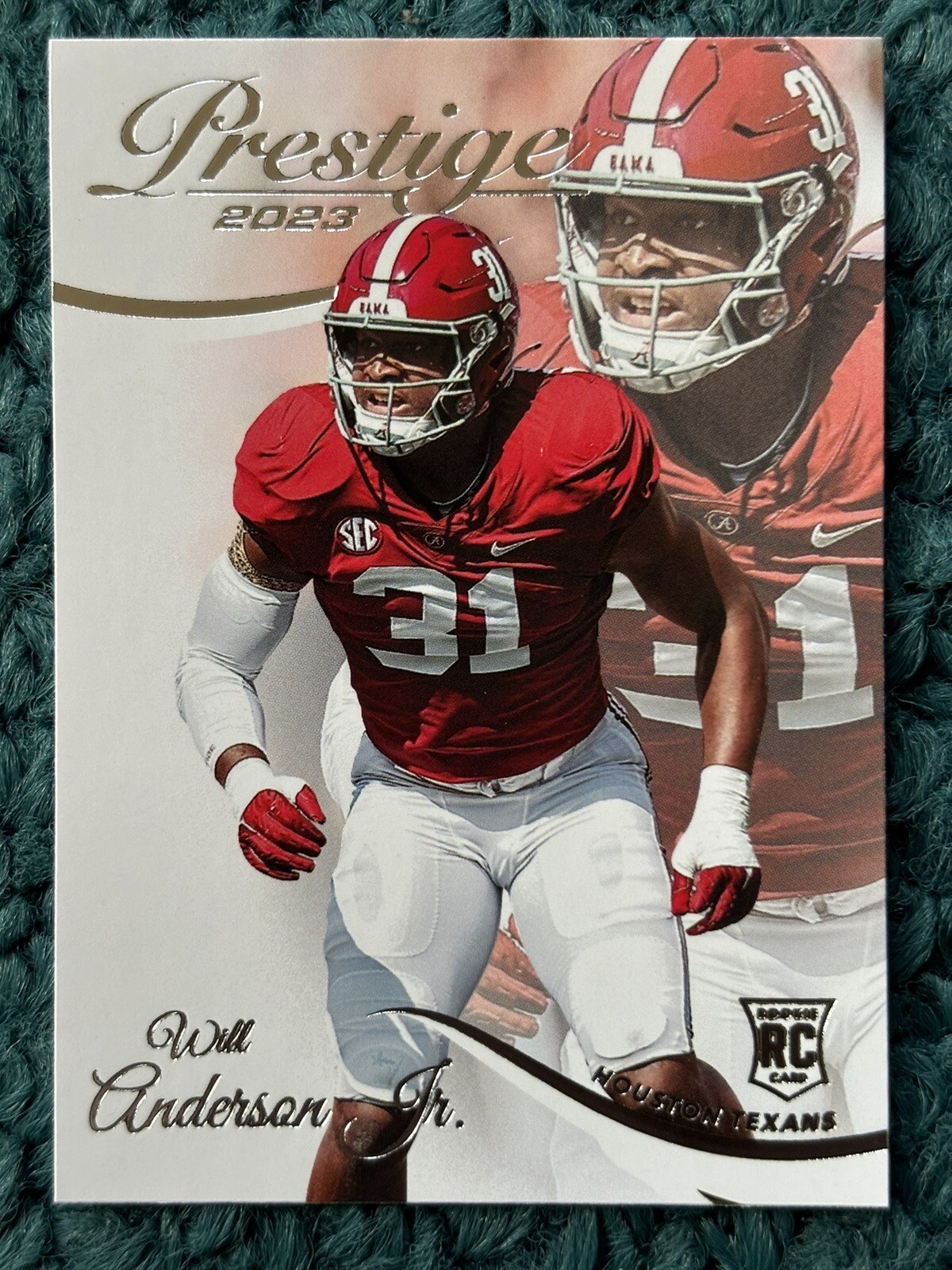 WILL ANDERSON JR 2023 Panini Prestige - Rookie #387 TEXANS RC