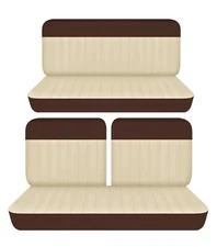 Fits 1951 Mercury Model 72, 6-Passenger 2dr Front split & solid Rear seat covers