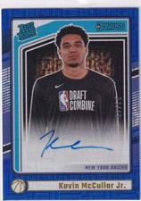 2024-25 Panini Donruss NBA No. 286 Kevin McCullar Jr. Rated Rookie Auto 23/49