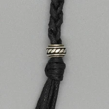 25 Sterling Silver Beard Dreadlock Hair Ring Bead Biker Viking Celtic Pagan