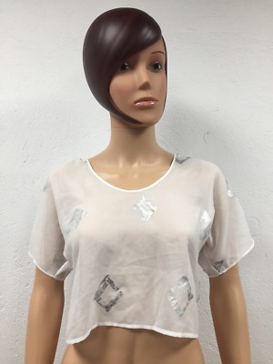 Haut Lise Charmel White Size S Made In France
