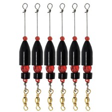 Reaction Tackle Carolina Rig/Brass Ready Rig - 6 Pack