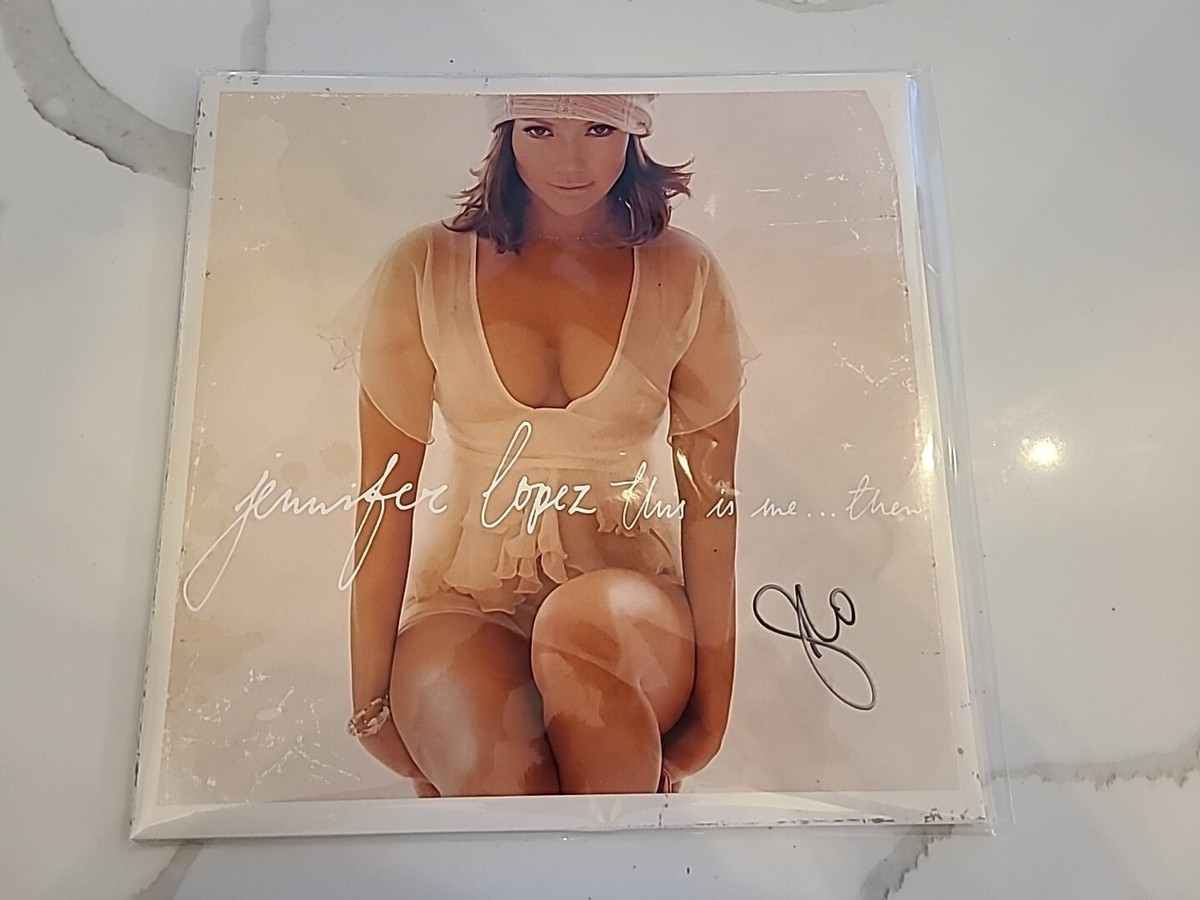 Authentic Jennifer Lopez JLO This Is Me..Then SIGNED LP 20th
