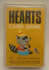 VINTAGE WHITMAN HEARTS CARD GAME COMPLETE 4905