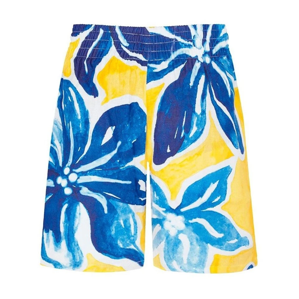 Bermudas de lino Raiatea talla mediana Vilebrequin para mujer nuevas con etiquetas Foto 4 de 4