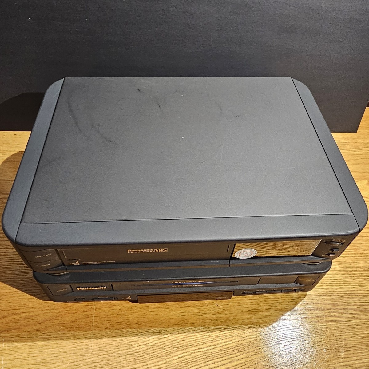 Panasonic Omnivision VCR PV-4456 & PV-4263 VHS Player - Made in