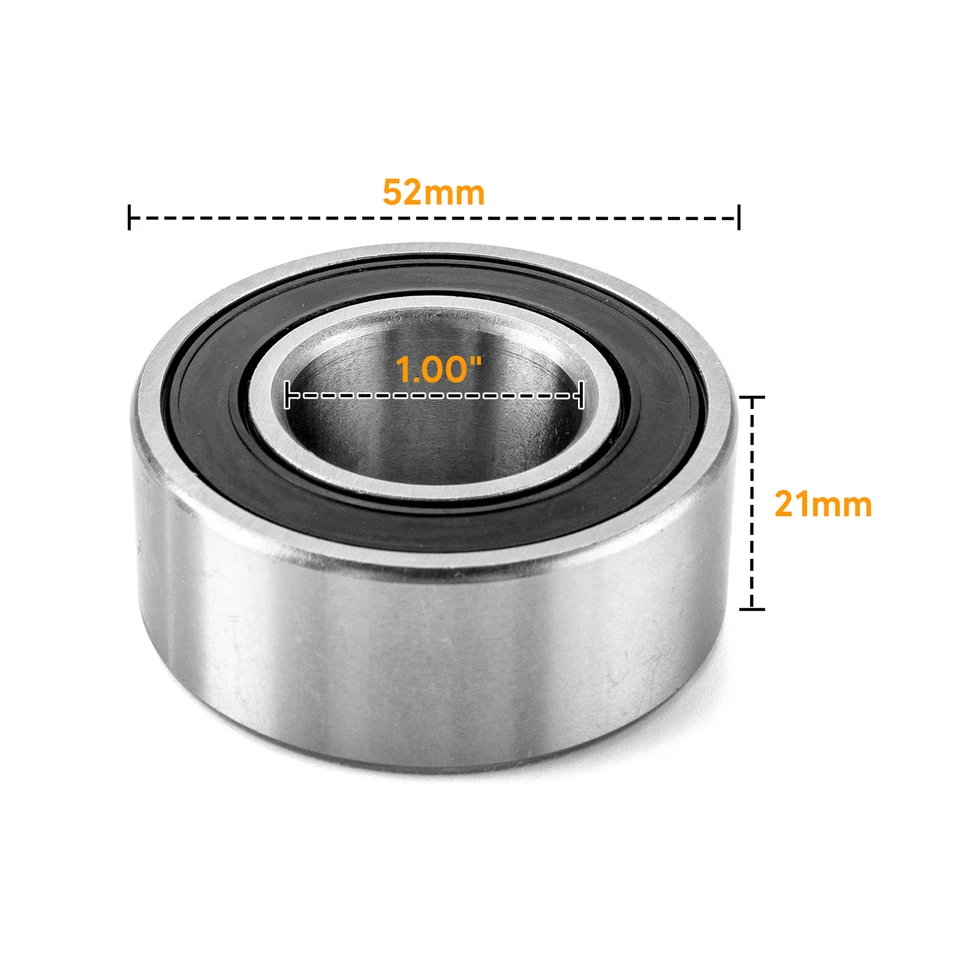 Kit de cojinete de rueda delantera trasera para Harley Dyna Wide Glide Low Rider FXDL 2004-2007 Foto 2 de 4