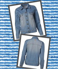 Magellan Campfire Denium Jacket Women's Size Xs Lt. Denim Faded Western Trucker