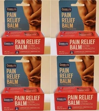 4 Packs Of Coralite Pain Relief Balm Ultra Strength 0.63 OZ (18 G)
