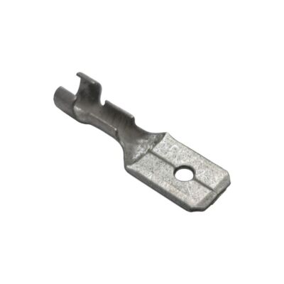 20 Flachstecker 6,3 x 0,8mm unisoliert, für Kabel Leitungen 0,5-1,5mm² 1mm²