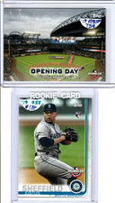 2019 Topps Opening Day Seattle Mariners ODB-SM plus #88 Justus Sheffield Rookie