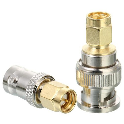 4x BNC To SMA Connectors Type Male Female RF Connector Adapter Test Converter JW - Zdjęcie 3 z 10