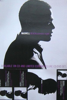 MAXWELL POSTER, BLACK SUMMERS' NIGHT (L14) | eBay
