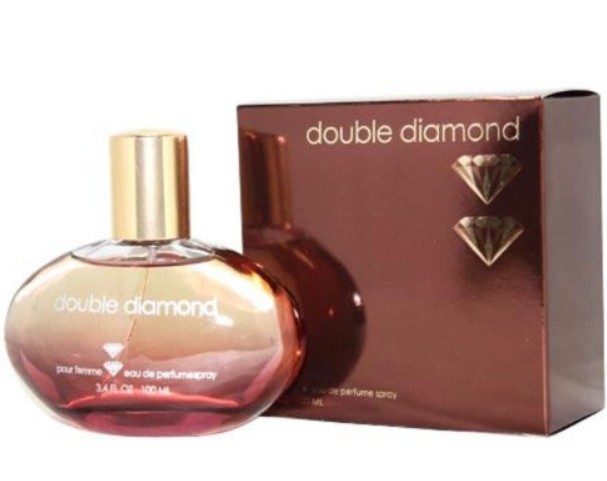 DOUBLE DIAMOND PERFUME FOR WOMEN OZ 100 ML EDP SPRAY, NEW IN