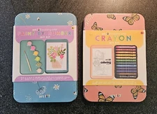 Art 101 Budding Artist Crayon And Paint By Number Art Kit's- NEW In Box