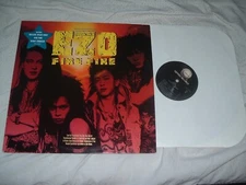 EZO  Fire Fire '89 MINT !! NEW w/ HYPE STICKER !!  US 1st press RARE PROMO